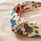 Wrapables Wide Knotted Headbands, Top Knot Headbands for Women and Girls, Floral
